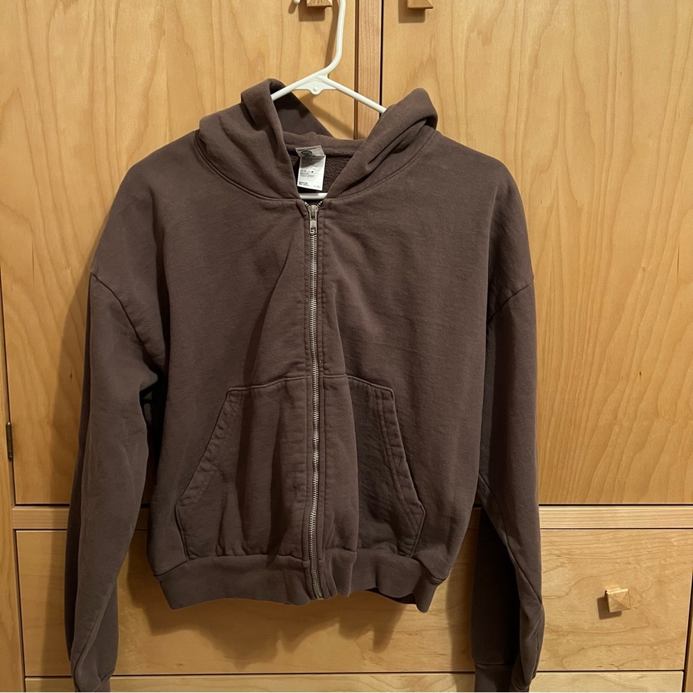 la apparel heavyweight zipup